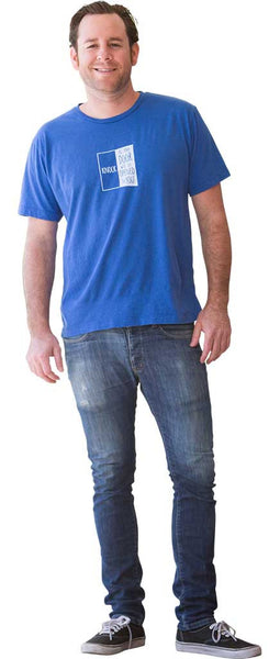 Knock and the Door Men's Short Sleeve T-Shirt in Royal