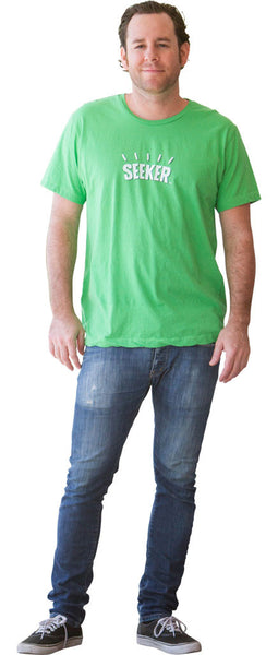 Seekerbrand Logo Men's Short Sleeve T-Shirt in Grass Green